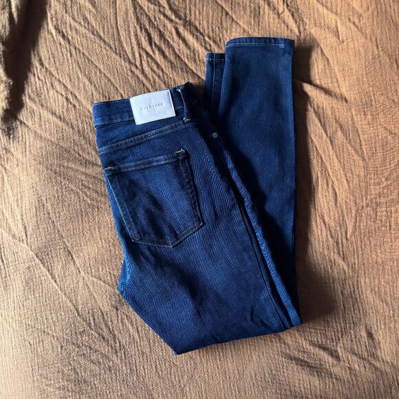 Sz27 Everlane Mid-Rise Skinny Jeans Dark Wash – Near New Condition - Picture 12 of 14